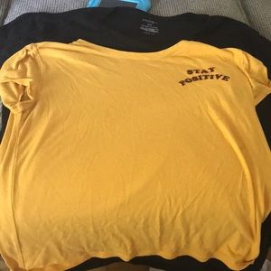 Medium Stay Positive shirt, Arizona Jean CO.